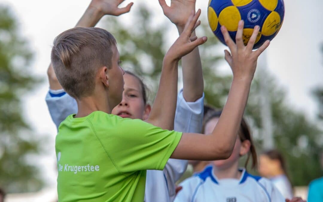 Schoolkorfbal in Vaassen op 5 juni 2024